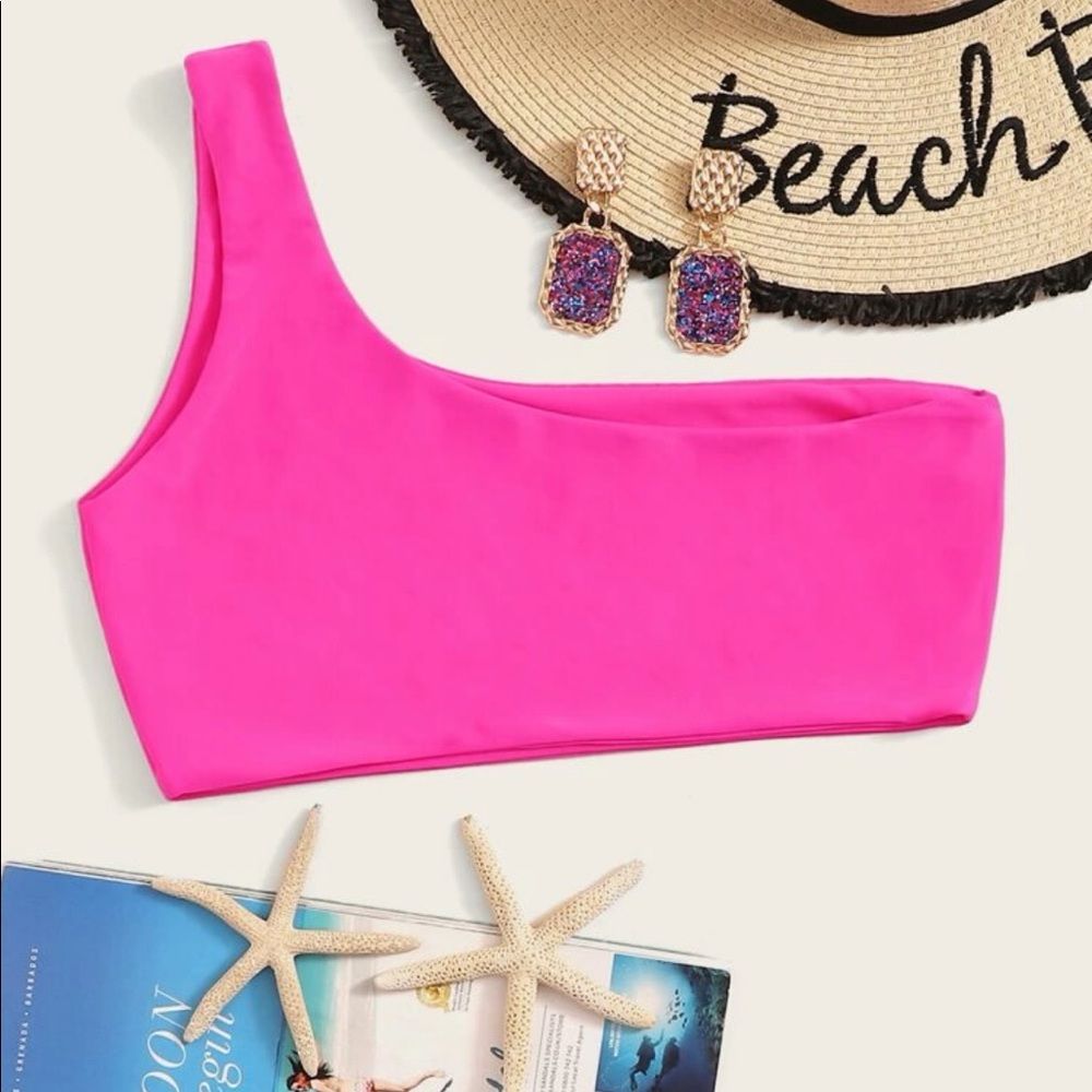 One Shoulder Bikini Top